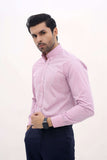 Premium Light Pink Narrow Checkered Shirt