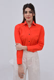 Premium Orange Women Shirt