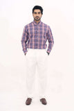 Premium Multicolor Checkered Button Down Shirt