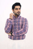 Premium Multicolor Checkered Button Down Shirt