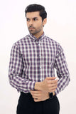 Purple Checkered Button Down Shirt