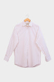 Premium White Cream Striped Shirt