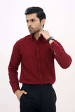 Premium Winter Flannel Maroon Shirt