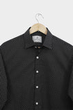 Premium Black White Dotted Shirt