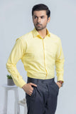 Premium Yellow Textured Shirt