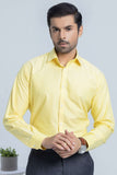 Premium Yellow Textured Shirt