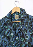 Premium Swirling Seas Hawaiian Shirt and Shorts