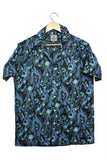 Premium Swirling Seas Hawaiian Shirt and Shorts