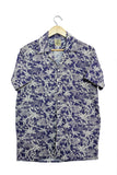 Premium Blue Palms Hawaiian Shirt and Shorts