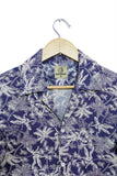 Premium Blue Palms Hawaiian Shirt and Shorts