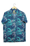 Premium Blue Tropical Hawaiian Shirt and Short