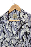 Premium Ebony Petal Hawaiian Shirt and Shorts