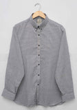 Small White Black Checkered Button Down Shirt